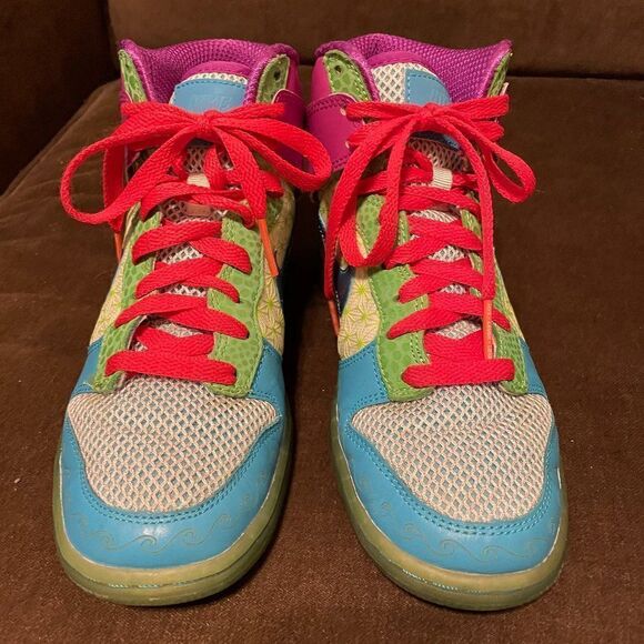 Nike Dunk High Skinny DB Doernbecher Women's Size 7.5 US 38.5 EUR 2011 Warang - Picture 3 of 8